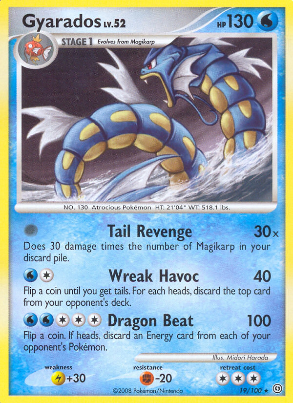 Gyarados (19/100) [Diamond & Pearl: Stormfront] | Fandemonia Ltd