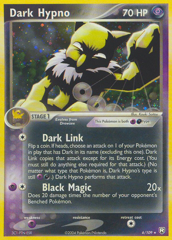 Dark Hypno (6/109) [EX: Team Rocket Returns] | Fandemonia Ltd