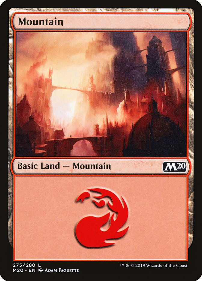 Mountain (#275) [Core Set 2020] | Fandemonia Ltd