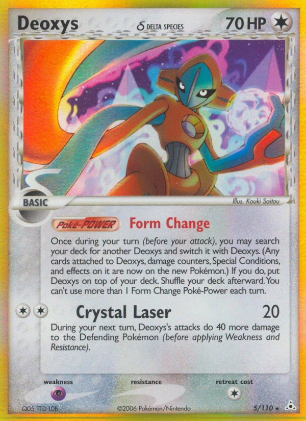 Deoxys (5/110) (Delta Species) [EX: Holon Phantoms] | Fandemonia Ltd