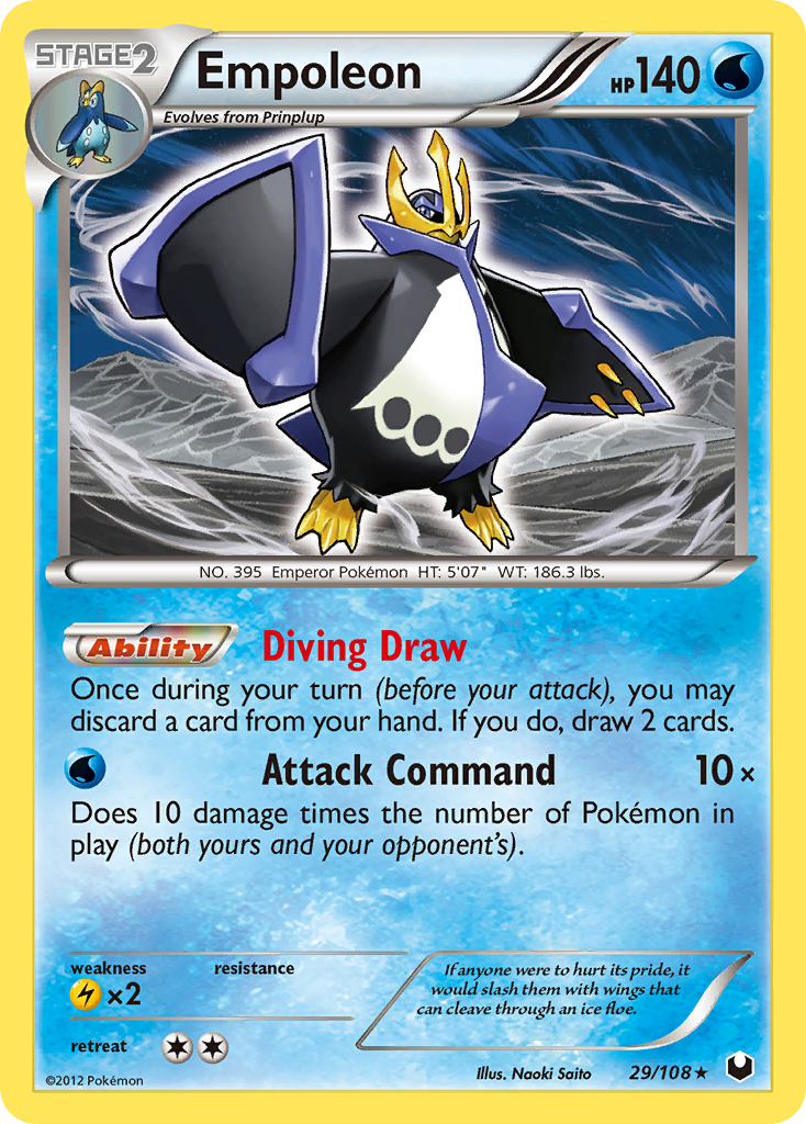 Empoleon (29/108) [Black & White: Dark Explorers] | Fandemonia Ltd