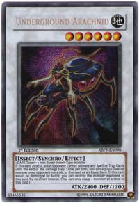 Underground Arachnid [ABPF-EN096] Secret Rare | Fandemonia Ltd