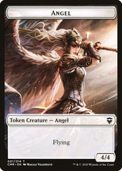 Angel // Spirit Token [Commander Legends Tokens] | Fandemonia Ltd