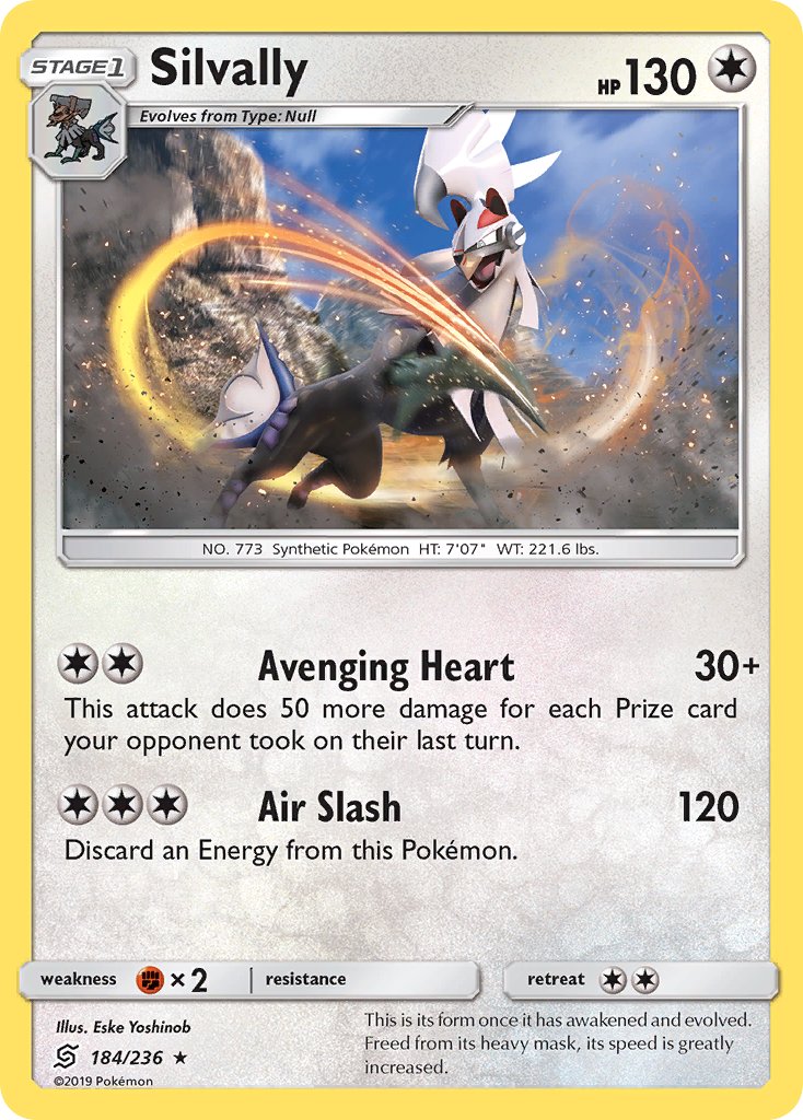 Silvally (184/236) (Theme Deck Exclusive) [Sun & Moon: Unified Minds] | Fandemonia Ltd