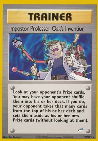 Impostor Professor Oak's Invention (94/105) [Neo Destiny Unlimited] | Fandemonia Ltd