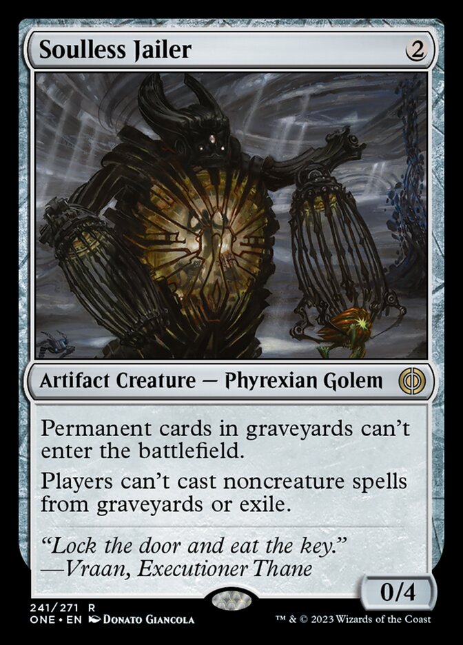 Soulless Jailer [Phyrexia: All Will Be One] | Fandemonia Ltd