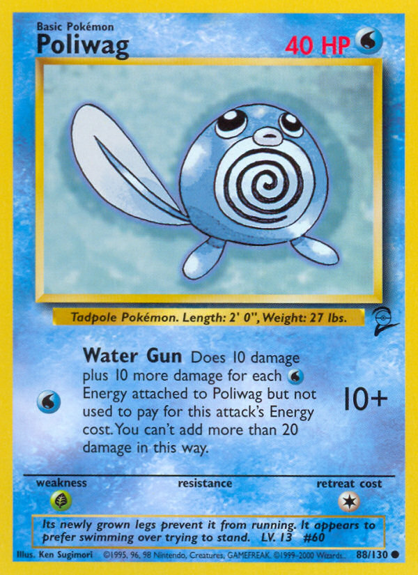 Poliwag (88/130) [Base Set 2] | Fandemonia Ltd