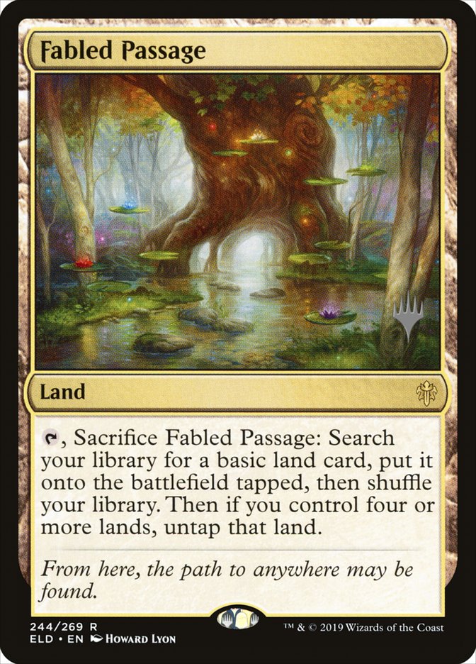 Fabled Passage (Promo Pack) [Throne of Eldraine Promos] | Fandemonia Ltd