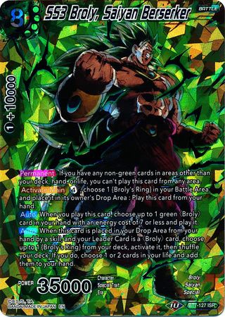 SS3 Broly, Saiyan Berserker [BT7-127] | Fandemonia Ltd