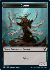 Demon // Fungus Beast Token [Commander 2021 Tokens] | Fandemonia Ltd