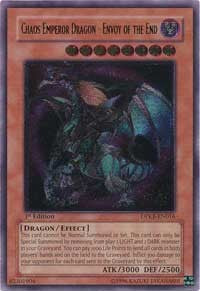 Chaos Emperor Dragon - Envoy of the End [DPKB-EN016] Ultimate Rare | Fandemonia Ltd