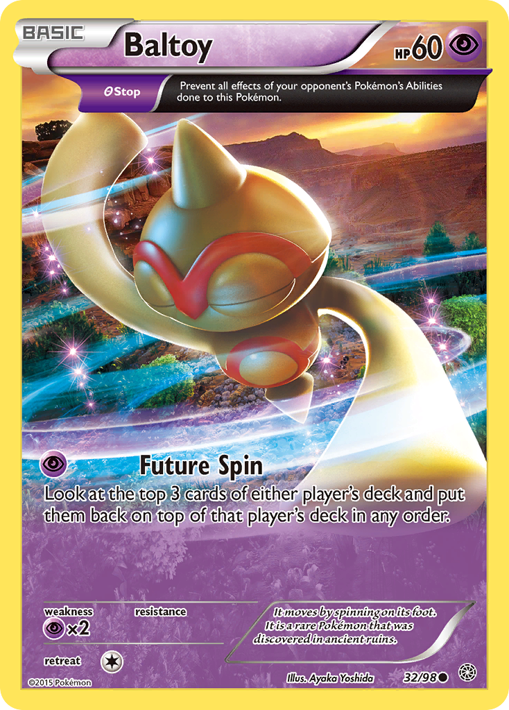 Baltoy (32/98) [XY: Ancient Origins] | Fandemonia Ltd