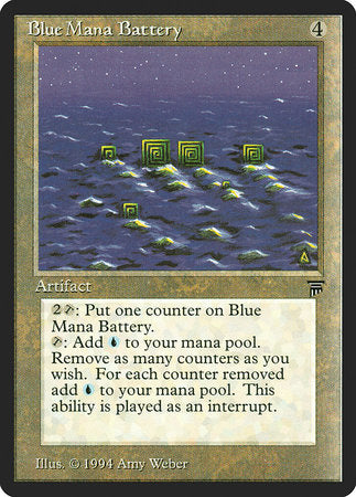 Blue Mana Battery [Legends] | Fandemonia Ltd