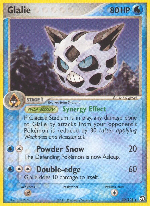 Glalie (30/108) [EX: Power Keepers] | Fandemonia Ltd