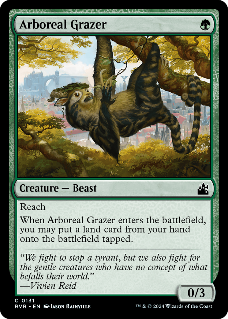 Arboreal Grazer [Ravnica Remastered] | Fandemonia Ltd