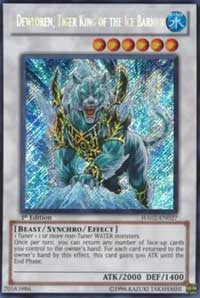 Dewloren, Tiger King of the Ice Barrier [HA02-EN027] Secret Rare | Fandemonia Ltd