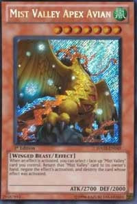 Mist Valley Apex Avian [HA02-EN049] Secret Rare | Fandemonia Ltd