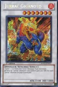 Jurrac Giganoto [HA02-EN057] Secret Rare | Fandemonia Ltd