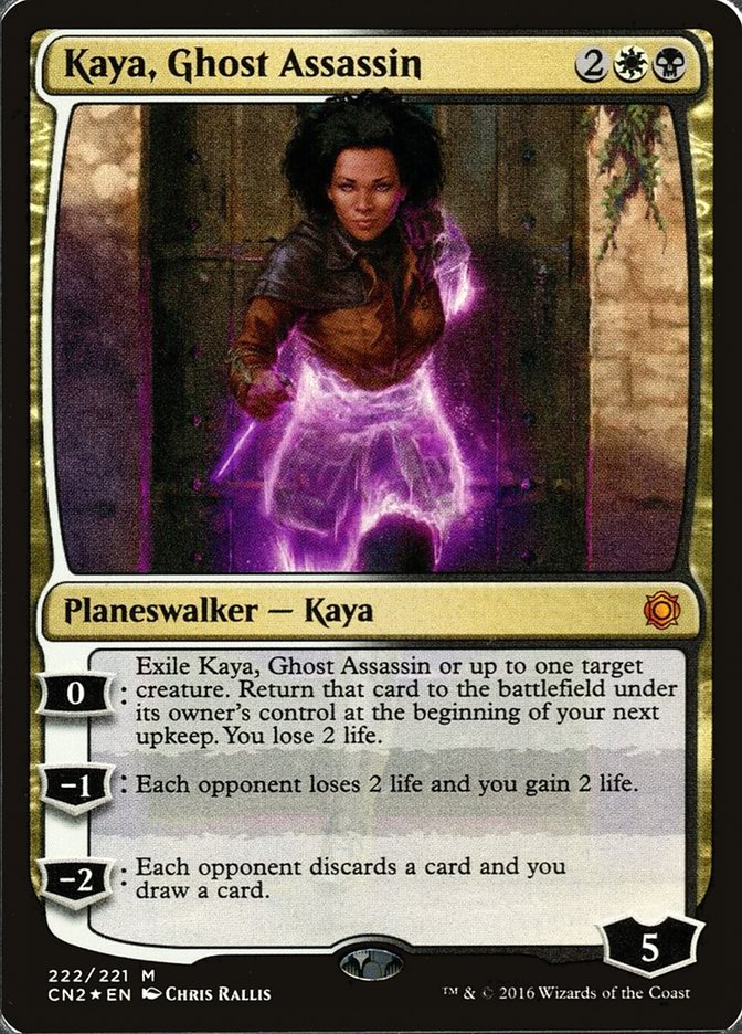 Kaya, Ghost Assassin (222/221) [Conspiracy: Take the Crown] | Fandemonia Ltd