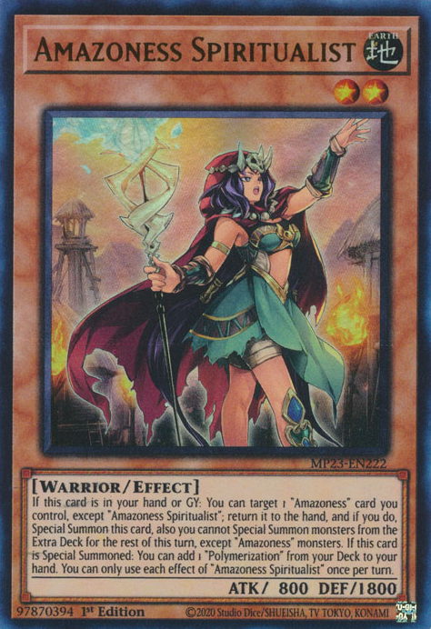 Amazoness Spiritualist [MP23-EN222] Ultra Rare | Fandemonia Ltd