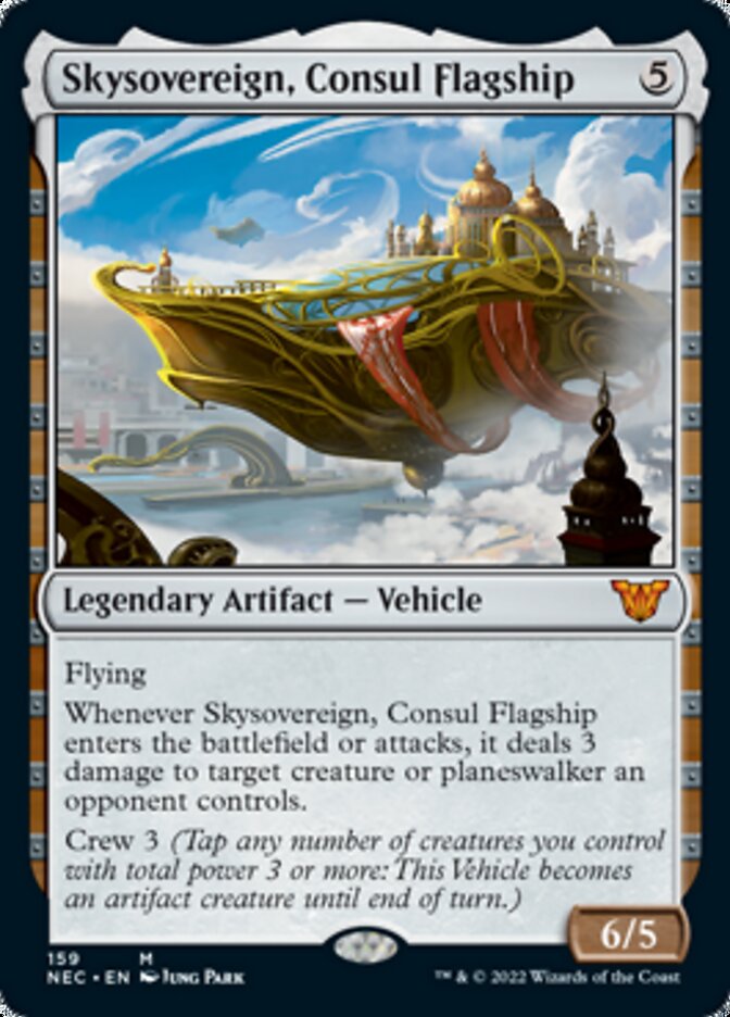 Skysovereign, Consul Flagship [Kamigawa: Neon Dynasty Commander] | Fandemonia Ltd