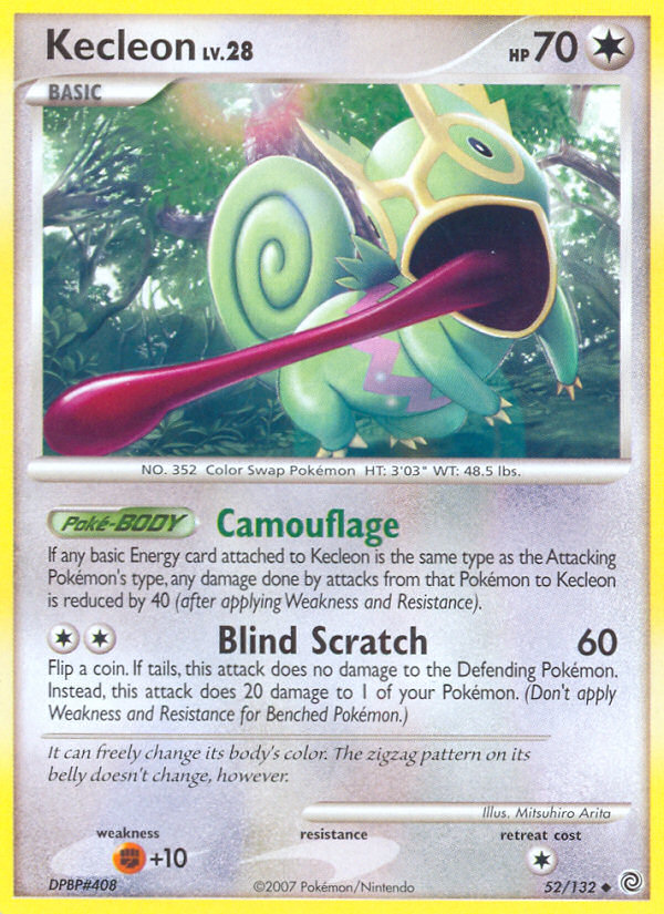 Kecleon (52/132) [Diamond & Pearl: Secret Wonders] | Fandemonia Ltd