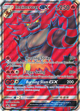 Incineroar GX (SM38) (Jumbo Card) [Sun & Moon: Black Star Promos] | Fandemonia Ltd