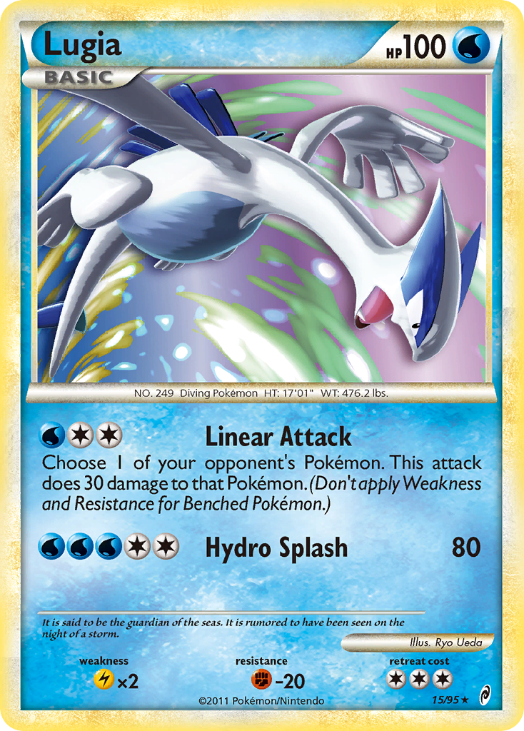 Lugia (15/95) [HeartGold & SoulSilver: Call of Legends] | Fandemonia Ltd