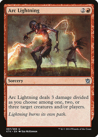 Arc Lightning [Khans of Tarkir] | Fandemonia Ltd