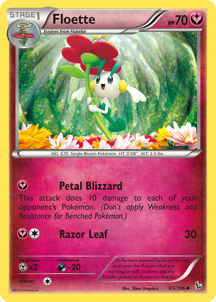 Floette (65/106) [XY: Flashfire] | Fandemonia Ltd