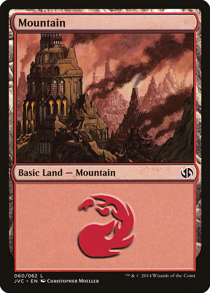 Mountain (60) [Duel Decks Anthology] | Fandemonia Ltd