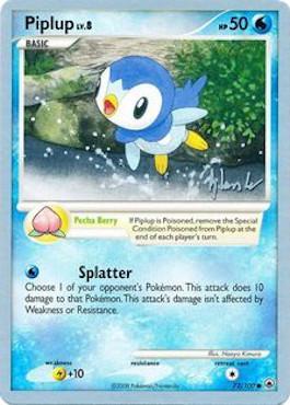 Piplup LV.8 (72/100) (Empotech - Dylan Lefavour) [World Championships 2008] | Fandemonia Ltd