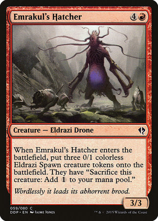 Emrakul's Hatcher [Duel Decks: Zendikar vs. Eldrazi] | Fandemonia Ltd