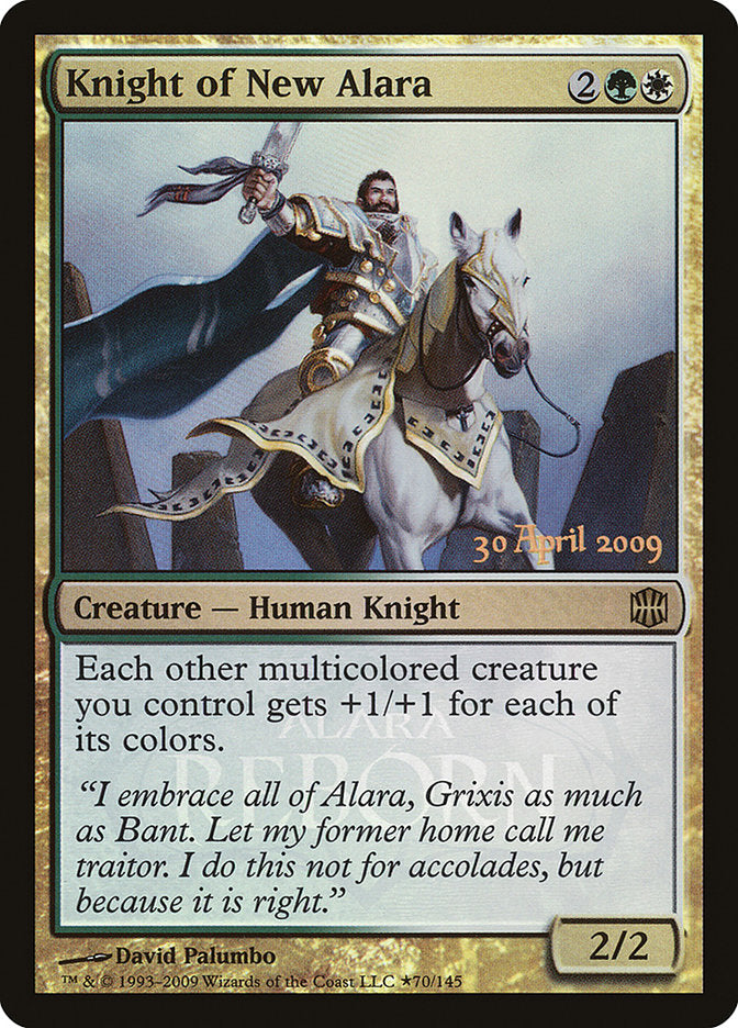 Knight of New Alara (Launch) [Alara Reborn Promos] | Fandemonia Ltd