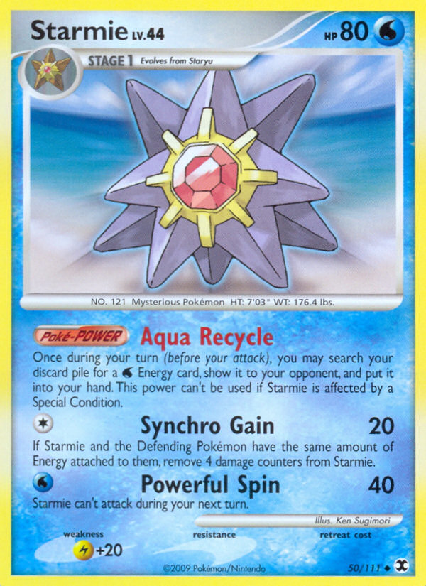 Starmie (50/111) [Platinum: Rising Rivals] | Fandemonia Ltd