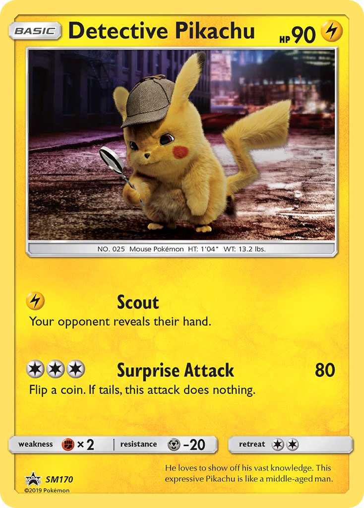 Detective Pikachu (SM170) [Sun & Moon: Black Star Promos] | Fandemonia Ltd