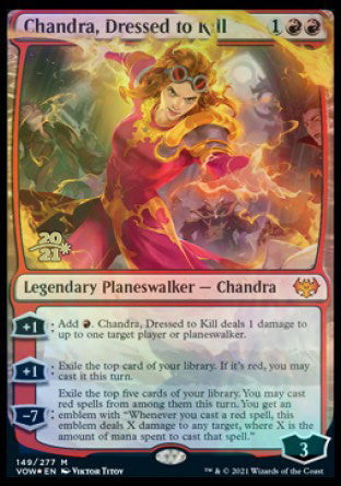 Chandra, Dressed to Kill [Innistrad: Crimson Vow Prerelease Promos] | Fandemonia Ltd