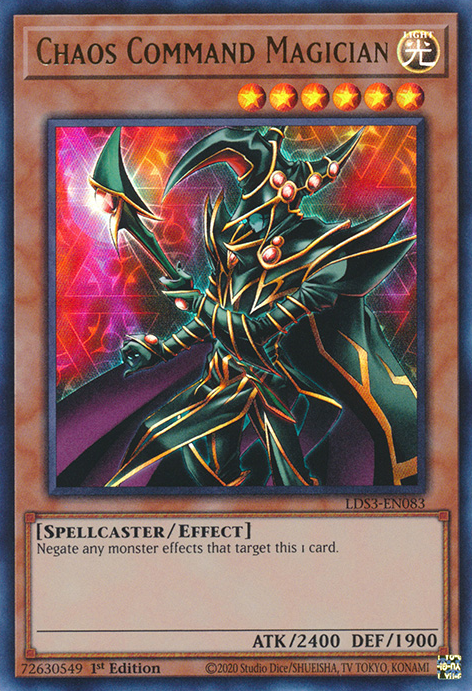 Chaos Command Magician [LDS3-EN083] Ultra Rare | Fandemonia Ltd