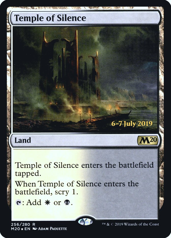 Temple of Silence  [Core Set 2020 Prerelease Promos] | Fandemonia Ltd