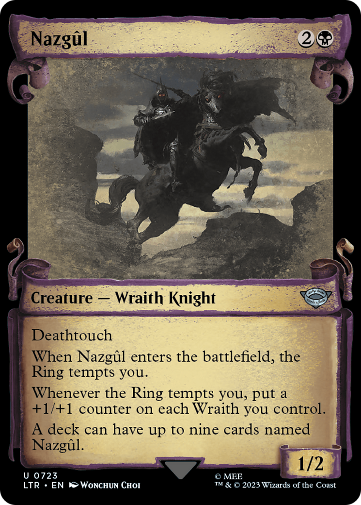 Nazgul (0723) [The Lord of the Rings: Tales of Middle-Earth Showcase Scrolls] | Fandemonia Ltd