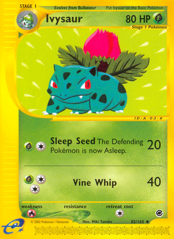 Ivysaur (82/165) [Expedition: Base Set] | Fandemonia Ltd