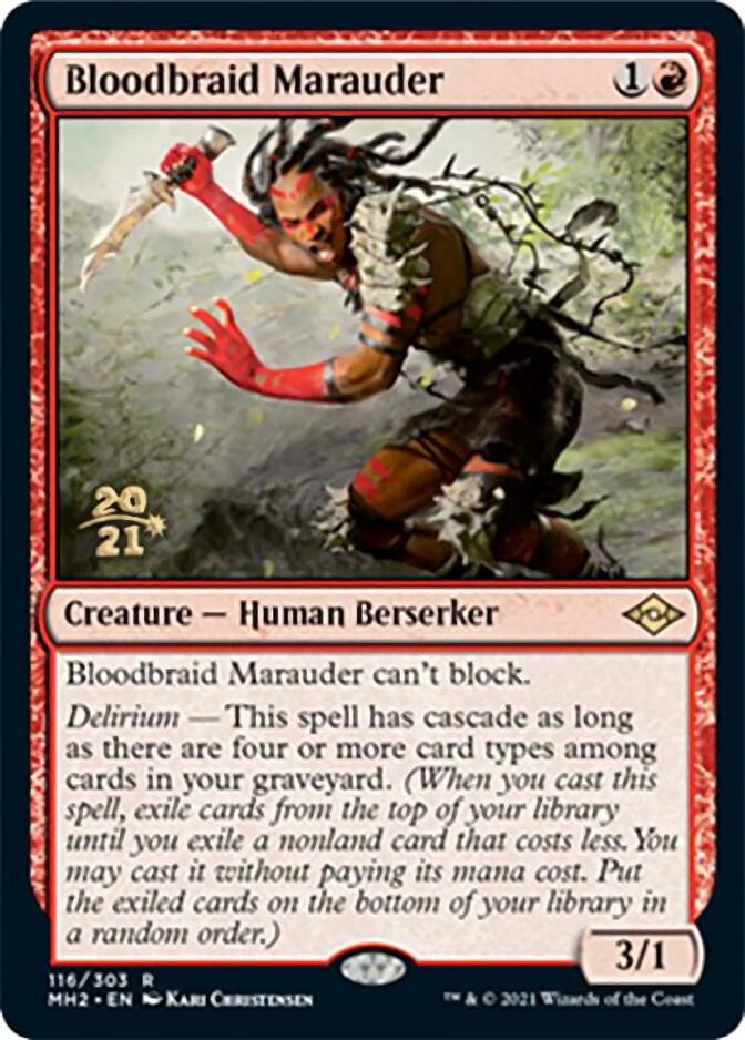 Bloodbraid Marauder [Modern Horizons 2 Prerelease Promos] | Fandemonia Ltd