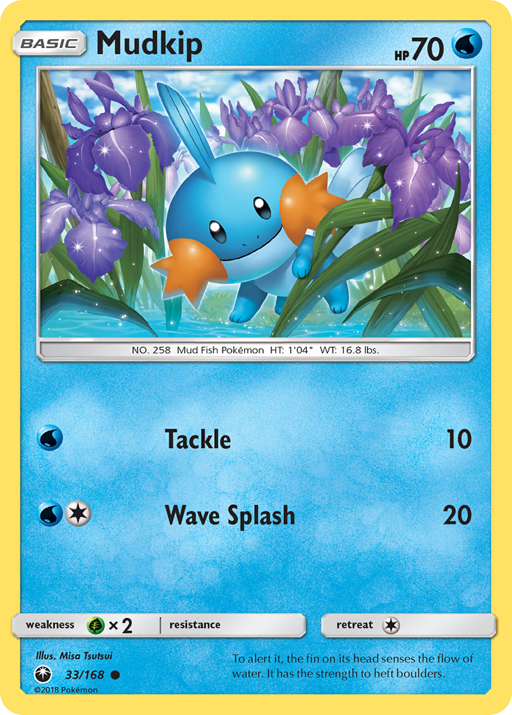 Mudkip (33/168) [Sun & Moon: Celestial Storm] | Fandemonia Ltd