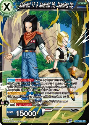 Android 17 & Android 18, Teaming Up (BT17-033) [Ultimate Squad] | Fandemonia Ltd