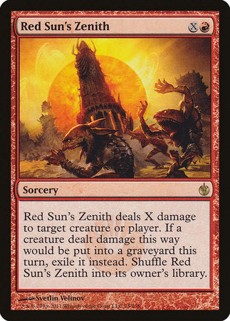 Red Sun's Zenith [Mirrodin Besieged] | Fandemonia Ltd