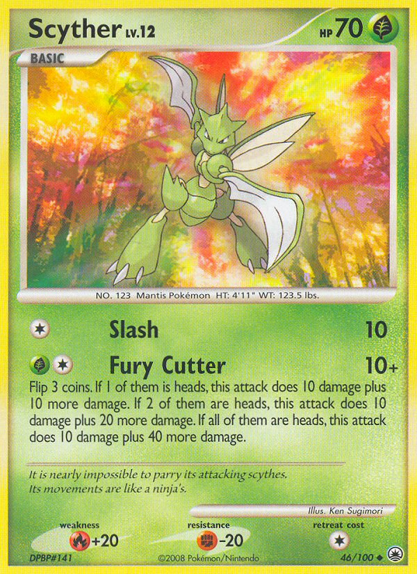 Scyther (46/100) [Diamond & Pearl: Majestic Dawn] | Fandemonia Ltd