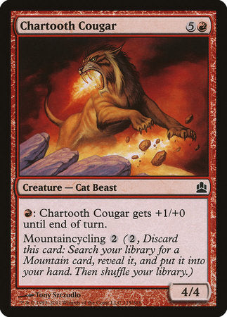 Chartooth Cougar [Commander 2011] | Fandemonia Ltd