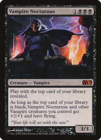 Vampire Nocturnus [Duels of the Planeswalkers Promos 2012] | Fandemonia Ltd