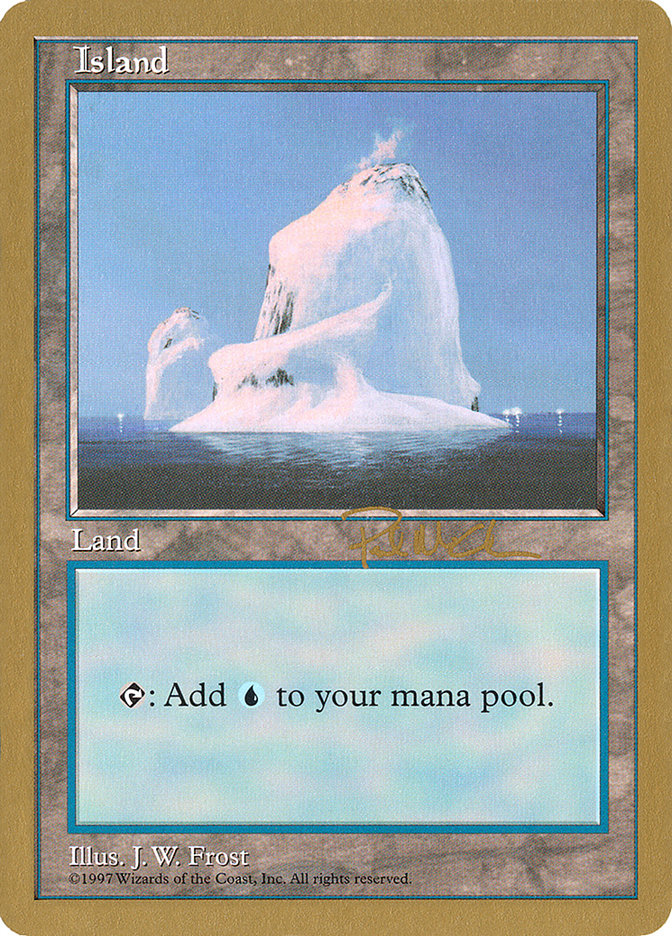 Island (pm437) (Paul McCabe) [World Championship Decks 1997] | Fandemonia Ltd