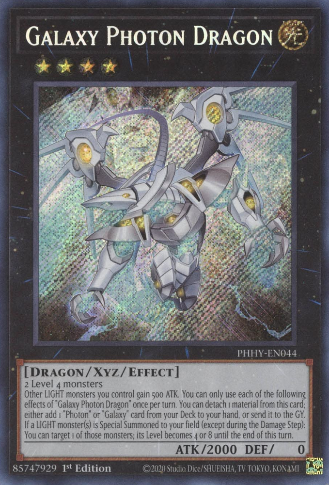 Galaxy Photon Dragon [PHHY-EN044] Secret Rare | Fandemonia Ltd